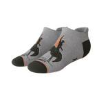 The Let 'Er Buck | Horse Conservation Heel Hammock™ Ankle Socks - Shinesty