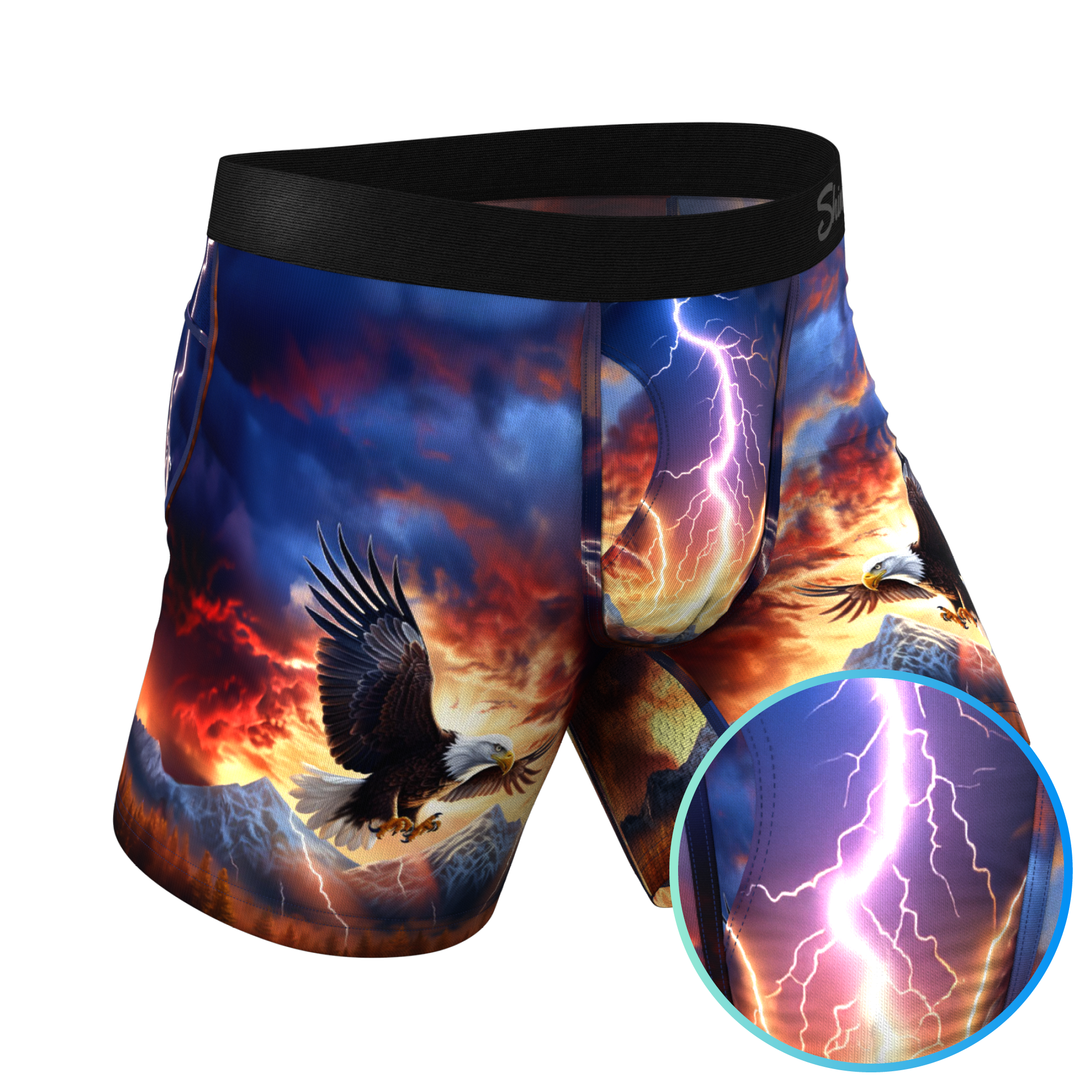 The Lightning Rod | Eagle Lightening paradICE™ Cooling Ball Hammock® Underwear - Shinesty