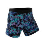 The Limestone | Retro Marbled InflataBulge™ Pump Up Boxer Briefs - Shinesty