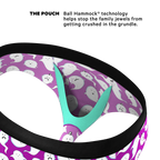 The Little Swimmers | Ghost Print Ball Hammock® Pouch Underwear Briefs - Shinesty