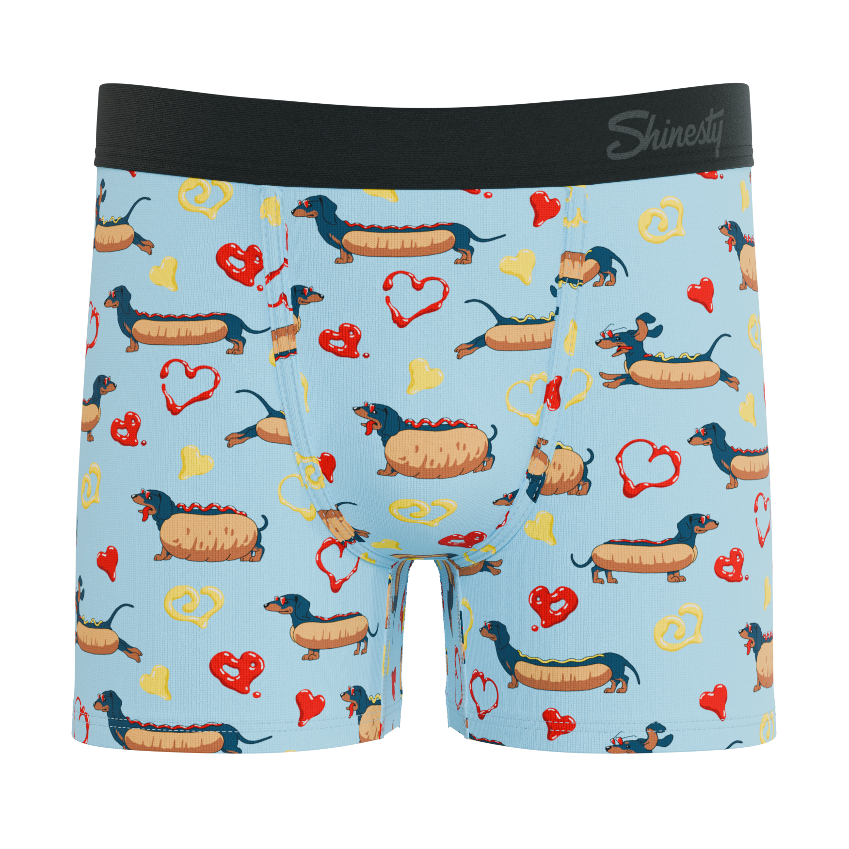The Lovely Wiener | Wiener Dogs Youth Boxer Briefs - Shinesty
