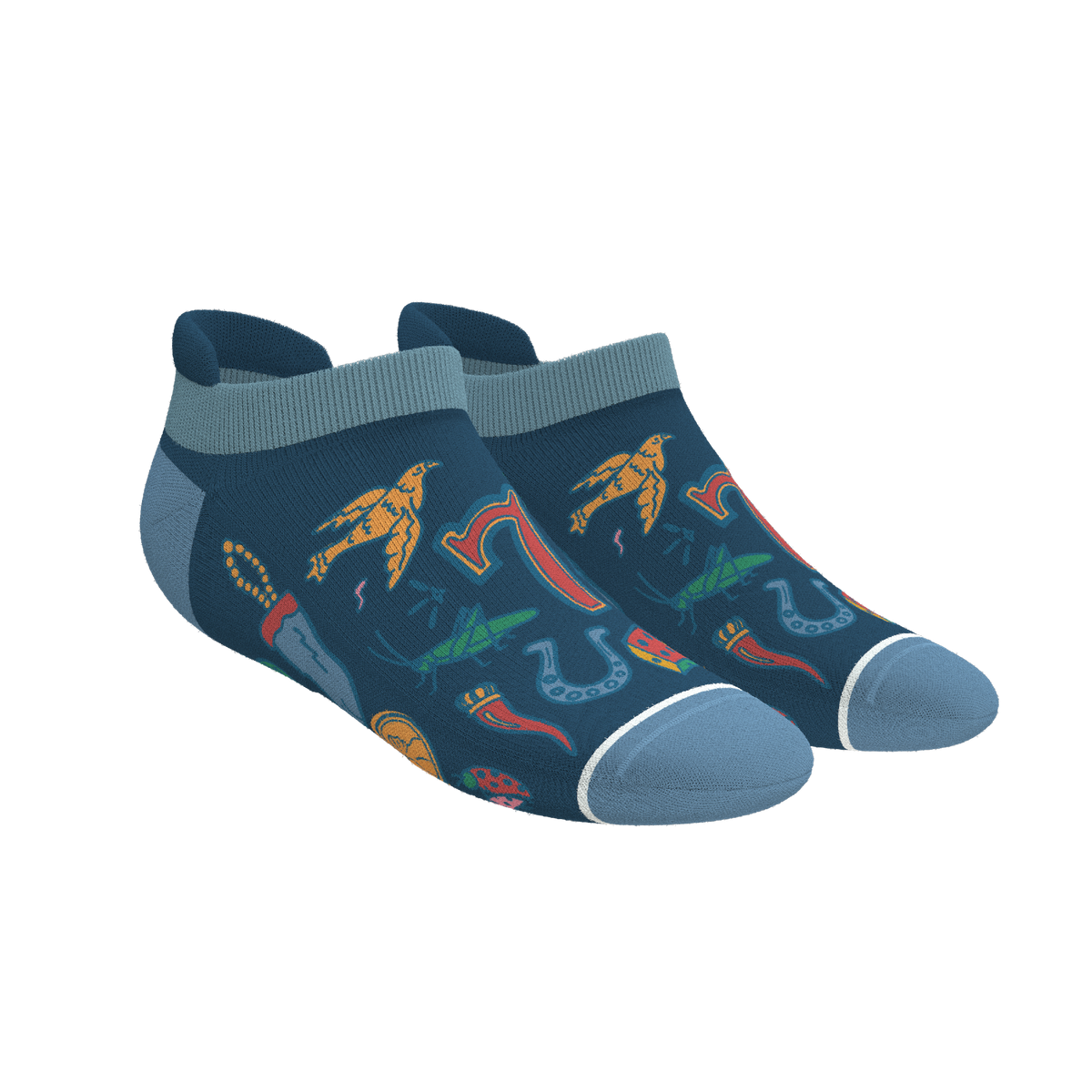 The Lucky Duck | Lucky Symbols Heel Hammock™ Ankle Socks - Shinesty