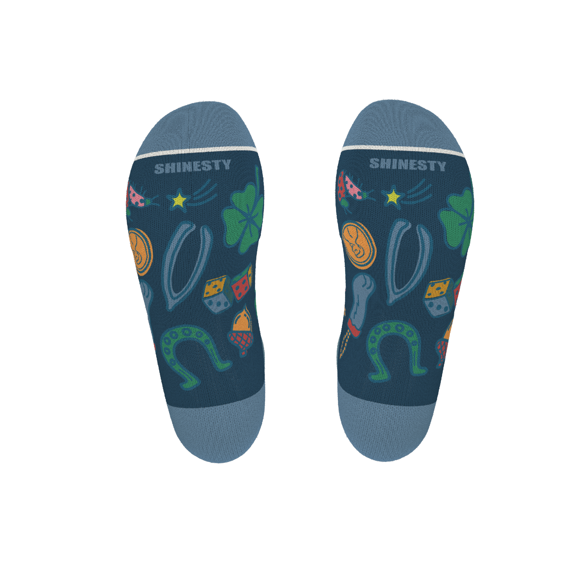 The Lucky Duck | Lucky Symbols Heel Hammock™ Ankle Socks - Shinesty