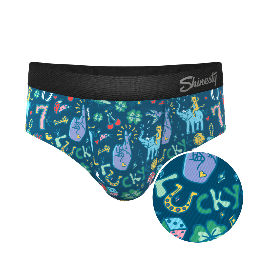 The Lucky Duck | Lucky Symbols Ball Hammock® Pouch Underwear Briefs - Shinesty