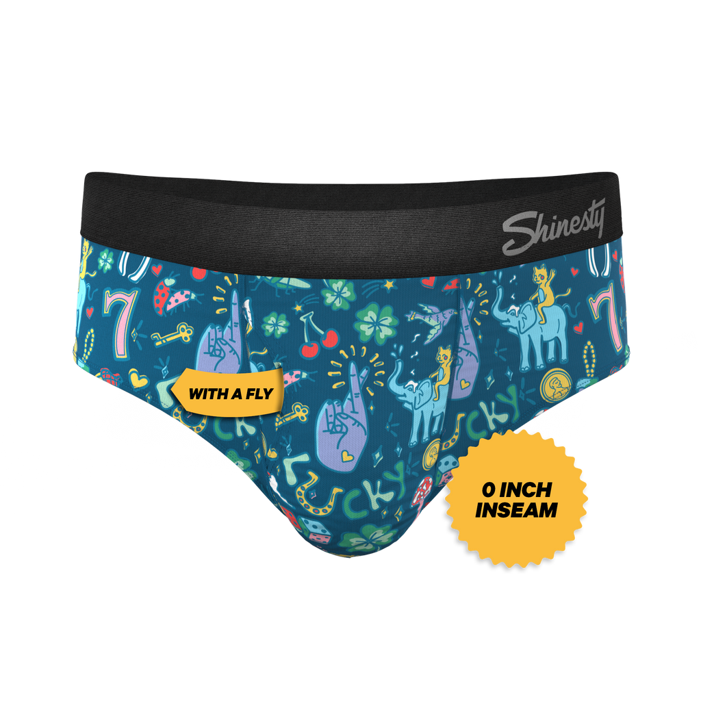The Lucky Duck | Lucky Symbols Ball Hammock® Pouch Underwear Briefs - Shinesty
