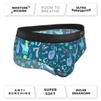 The Lucky Duck | Lucky Symbols Ball Hammock® Pouch Underwear Briefs - Shinesty