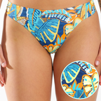 The Mahalo | Blue Tropical paradICE™ Cooling Thong - Shinesty