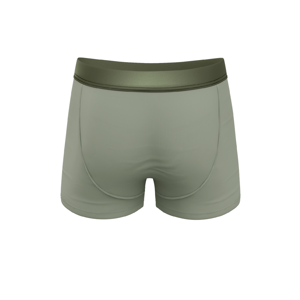The Manzanilla | Olive Green Ball Hammock® Pouch Trunks Underwear - Shinesty