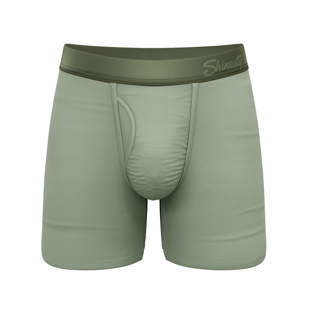 The Manzanilla | Olive Green Ball Hammock® Magnum Big Pouch Underwear - Shinesty