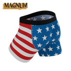 The Mascot | American Flag Ball Hammock® Magnum Big Pouch Underwear - Shinesty