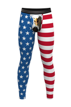 The Mascot | American Flag Ball Hammock® Long Johns - Shinesty