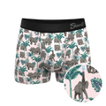 The Maximus | Tropical Elephant Ball Hammock® Pouch Trunks Underwear - Shinesty