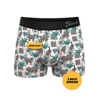 The Maximus | Tropical Elephant Ball Hammock® Pouch Trunks Underwear - Shinesty
