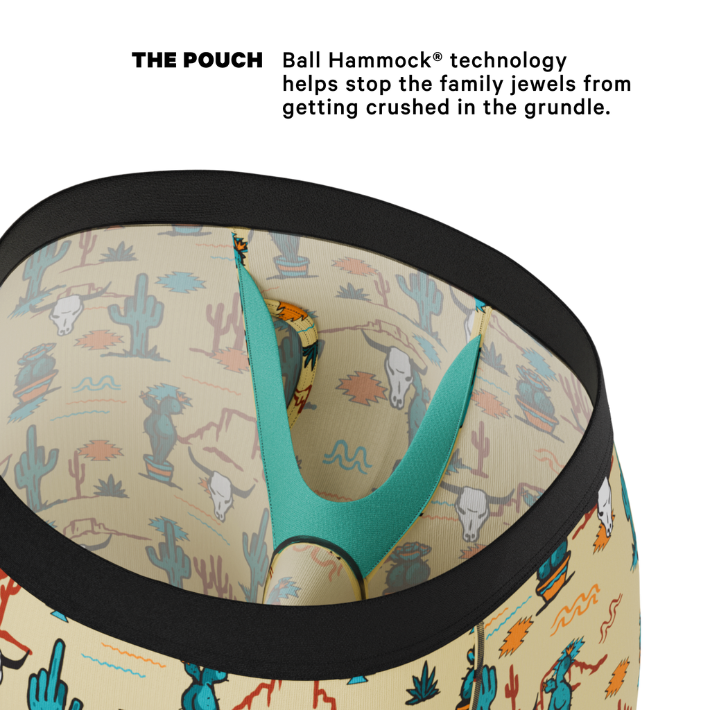 The Mirage | Western Cactus Ball Hammock® Boxer - Long Leg - Shinesty