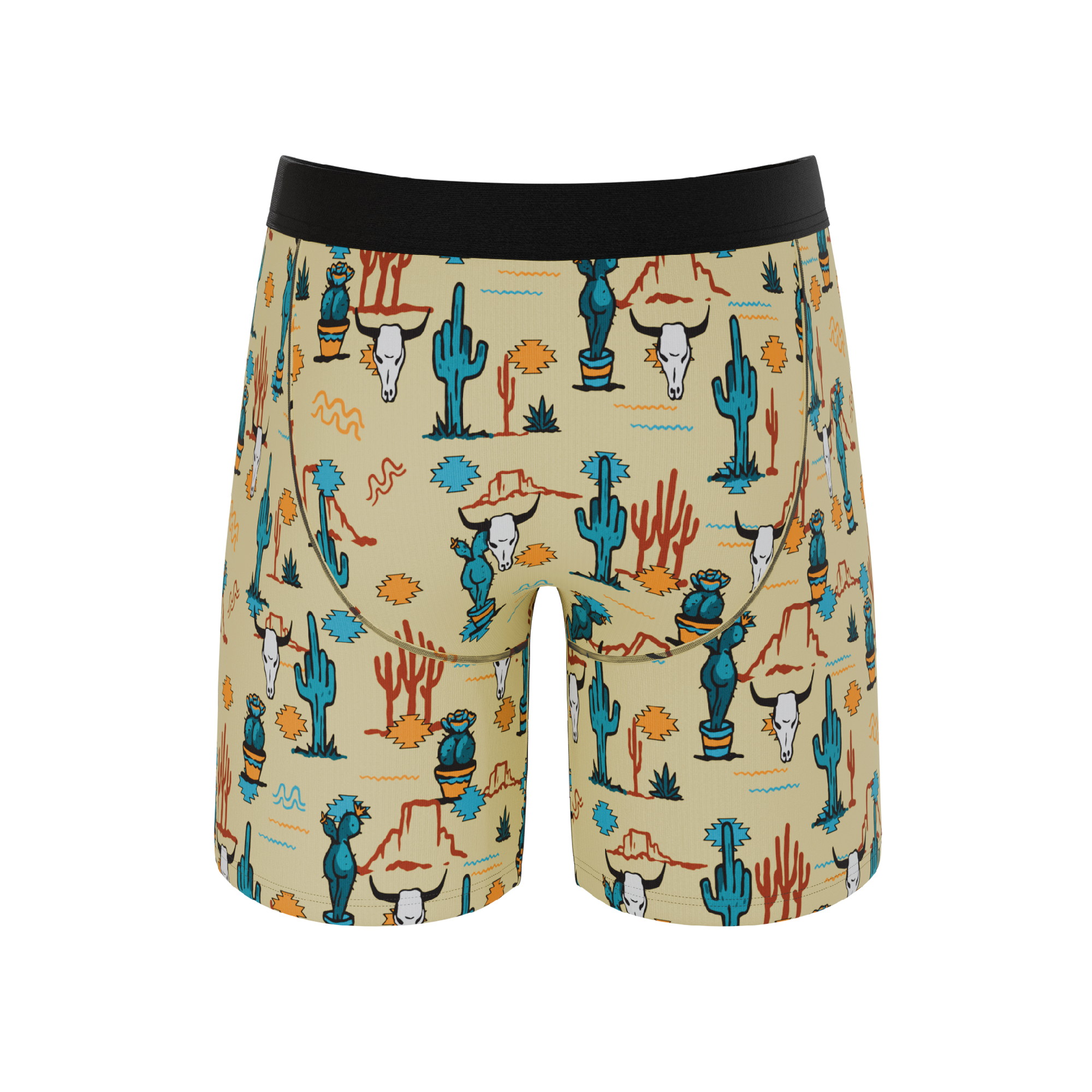 The Mirage | Western Cactus Ball Hammock® Boxer - Long Leg - Shinesty