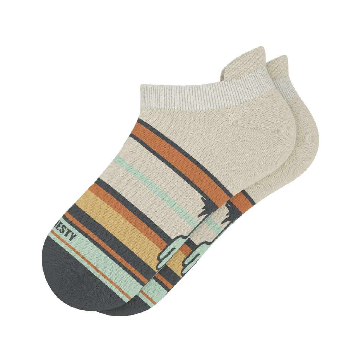 The Mirage | Cactus Heel Hammock™ Ankle Socks - Shinesty