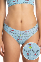 The Mistletots | Christmas Bust Seamless Thong - Shinesty