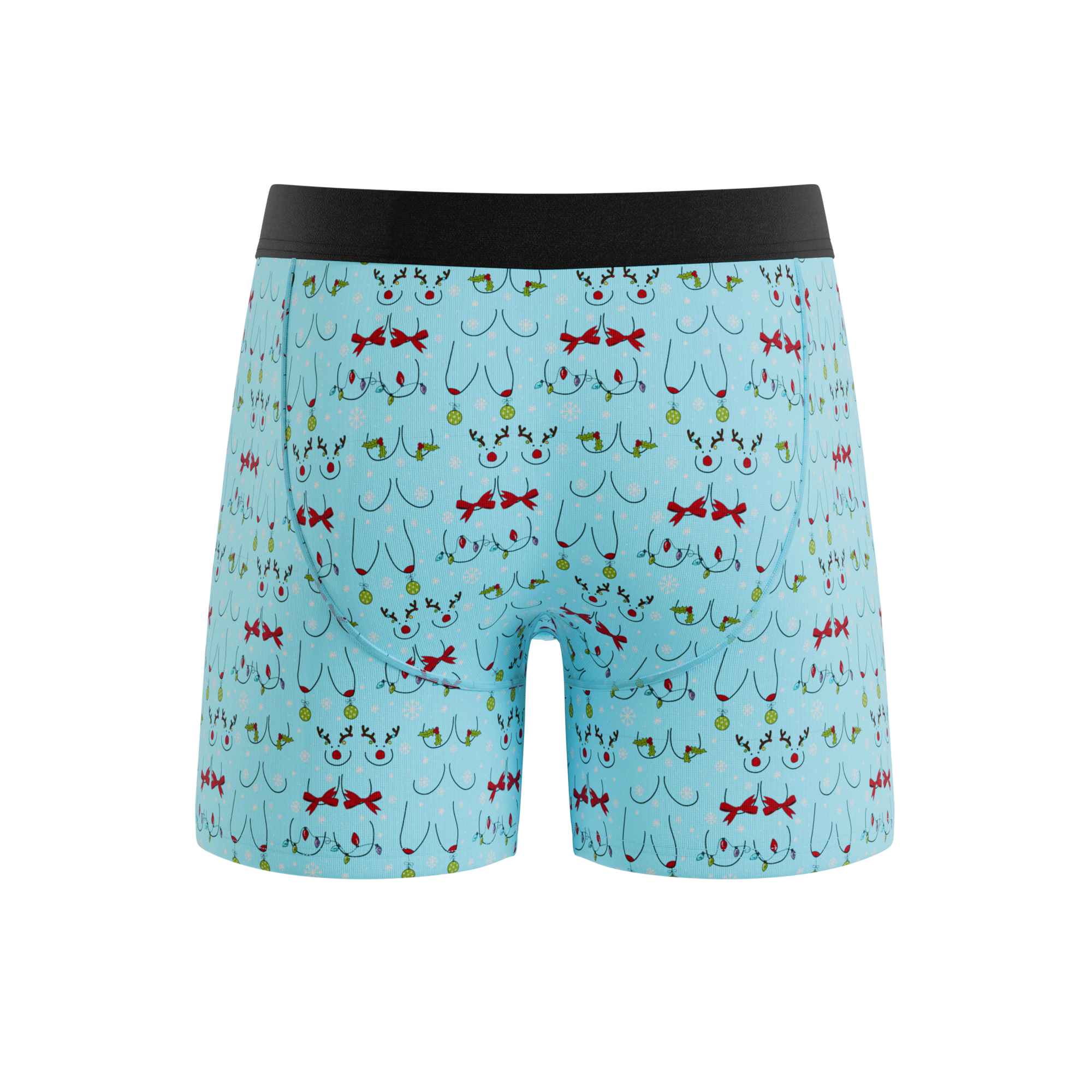The Mistletots | Christmas Bust Ball Hammock® Pouch Underwear With Fly