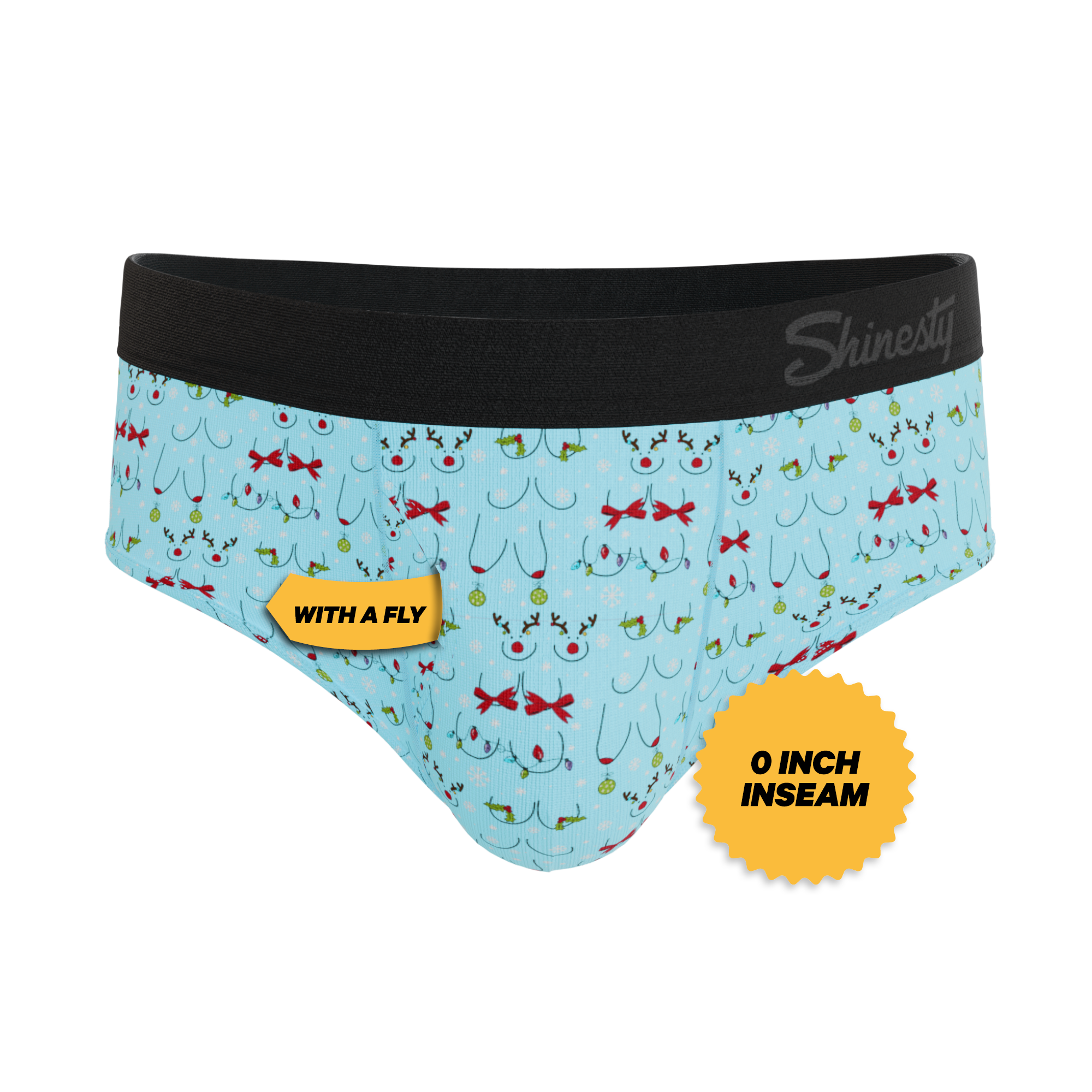 The Mistletits | Christmas Bust Ball Hammock® Pouch Underwear Briefs