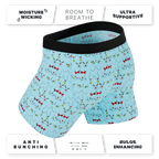 The Mistletots | Christmas Bust Ball Hammock® Pouch Underwear