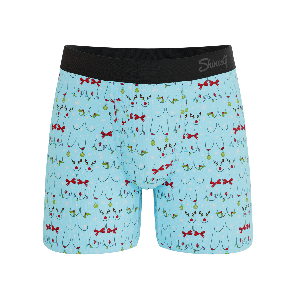 The Mistletots | Christmas Bust Ball Hammock® Magnum Big Pouch Underwear - Shinesty