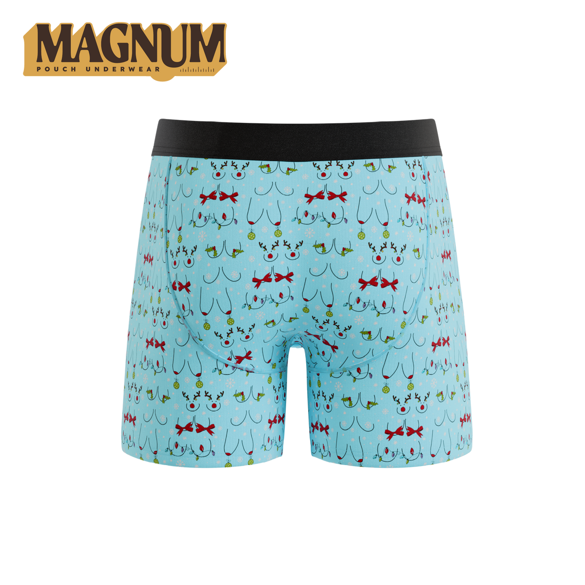 The Mistletots | Christmas Bust Ball Hammock® Magnum Big Pouch Underwear - Shinesty