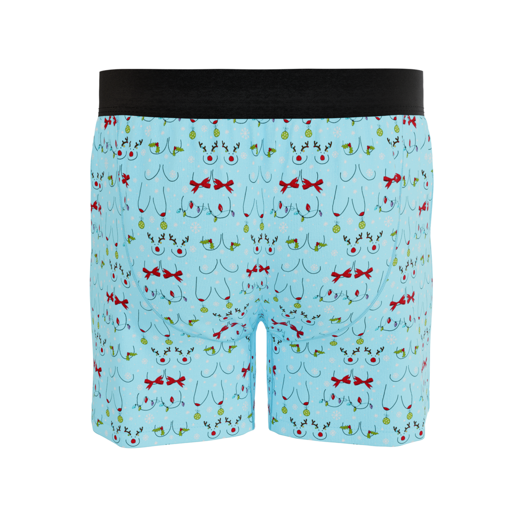 The Mistletots | Christmas Bust Boxers - Shinesty