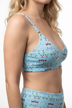The Mistletots | Christmas Bust Boob Hammock™ Plunge Bralette - Shinesty