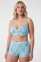 The Mistletots | Christmas Bust Boob Hammock™ Plunge Bralette - Shinesty