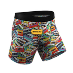The Mixtape | Cassette Tapes Ball Hammock® Pouch Underwear with fly - Shinesty