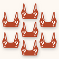 The Mystery | Boob Hammock™ Plunge Bralette 7 Pack - Shinesty