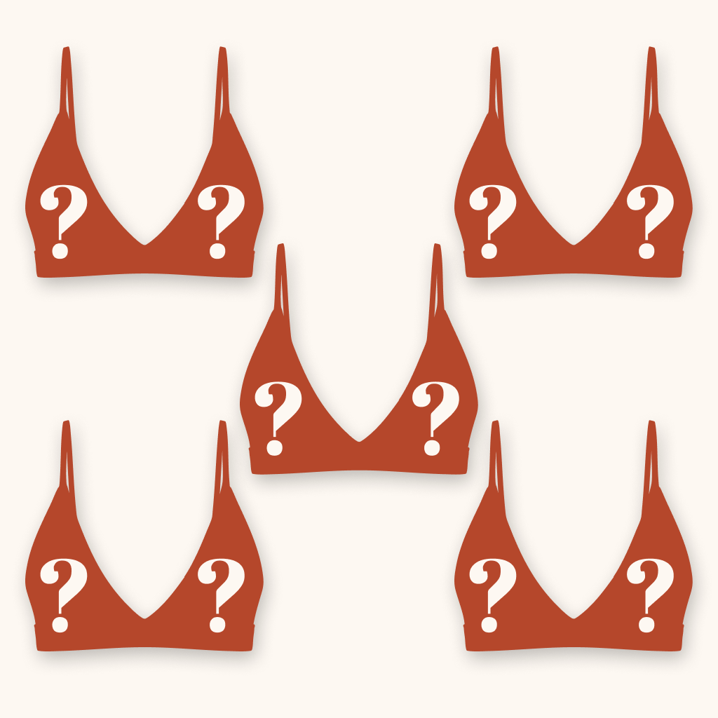 The Mystery | Boob Hammock™ Triangle Bralette 5 Pack - Shinesty