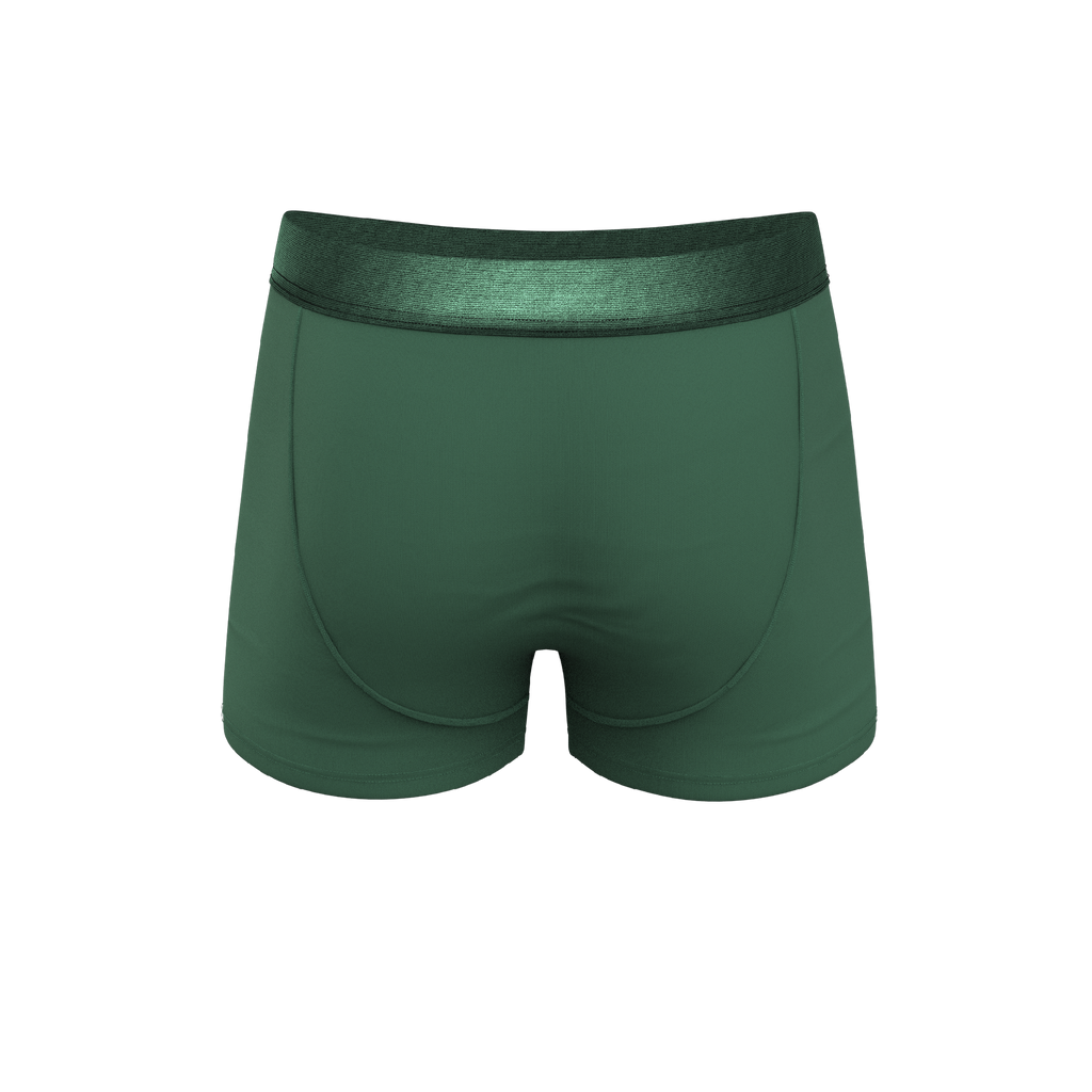 The Money Tree | Forrest Green Tonal Ball Hammock® Pouch Trunks Underwear - Shinesty