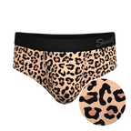The Most Def | Leopard Print Ball Hammock® Pouch Underwear Briefs - Shinesty