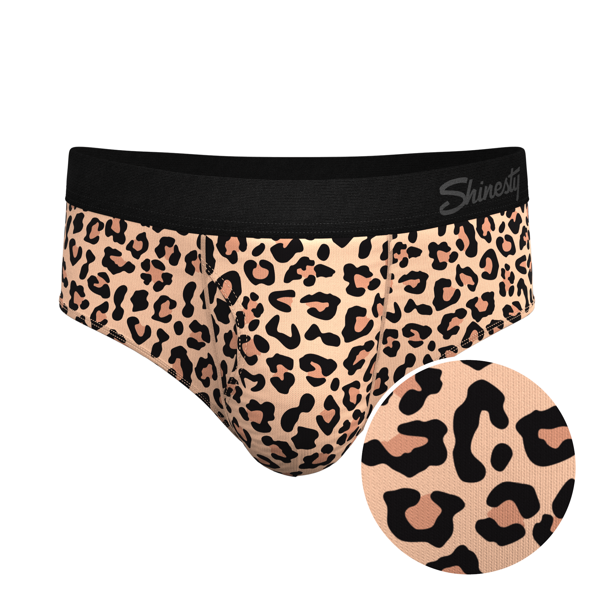 The Most Def | Leopard Print Ball Hammock® Pouch Underwear Briefs - Shinesty