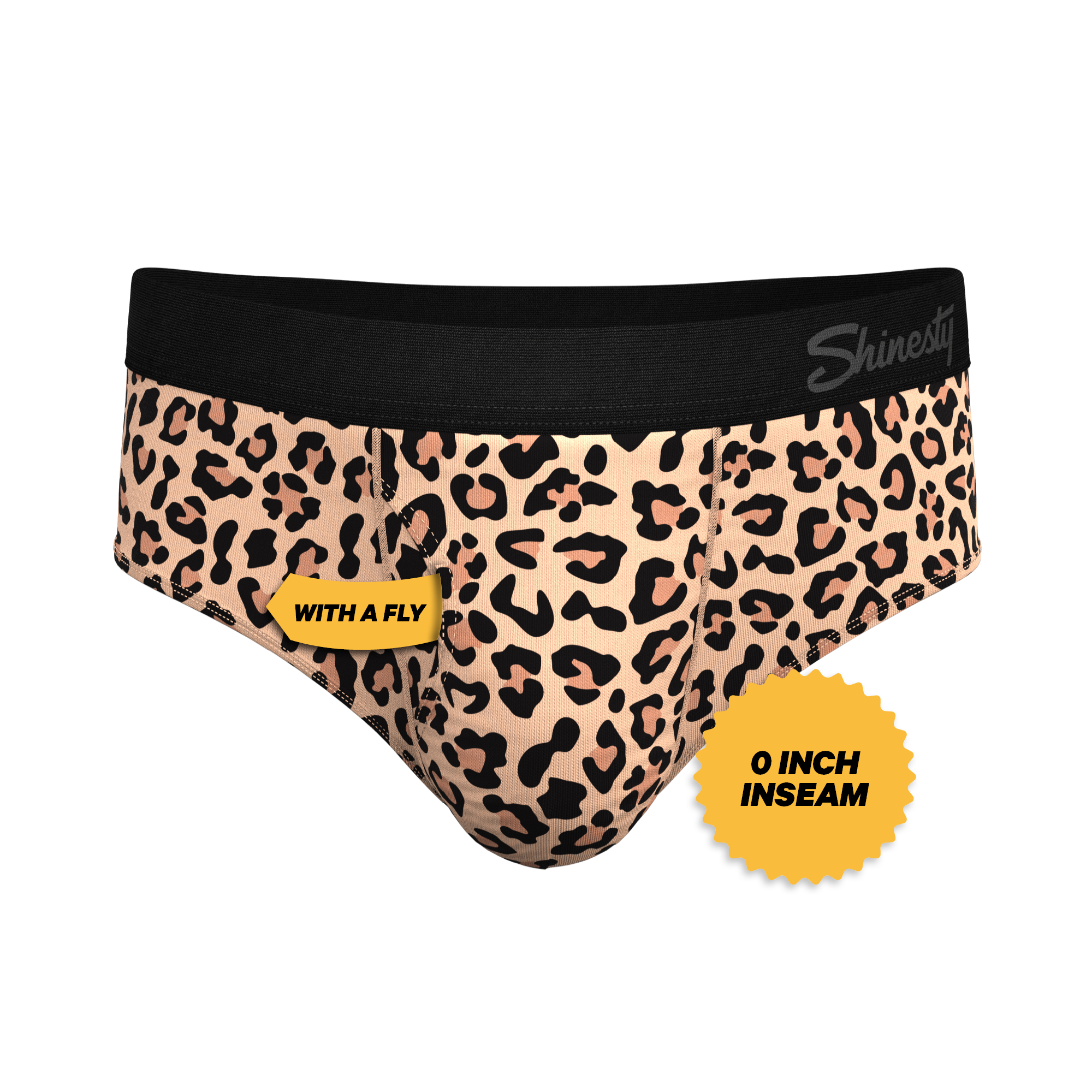 The Most Def | Leopard Print Ball Hammock® Pouch Underwear Briefs - Shinesty