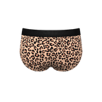The Most Def | Leopard Print Ball Hammock® Pouch Underwear Briefs - Shinesty