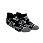 The Mostly Black | Heel Hammock™ Ankle Socks 3 Pack - Shinesty