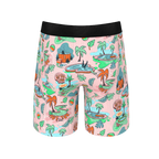 The Motel Hotel | Palm Springs Tropical Ball Hammock® Boxer - Long Leg - Shinesty