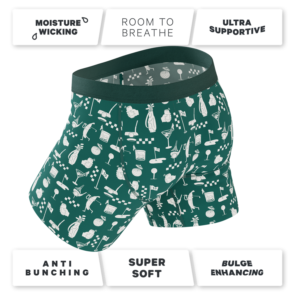 The Mulligan | Green Golf Ball Hammock® Pouch Underwear - Shinesty