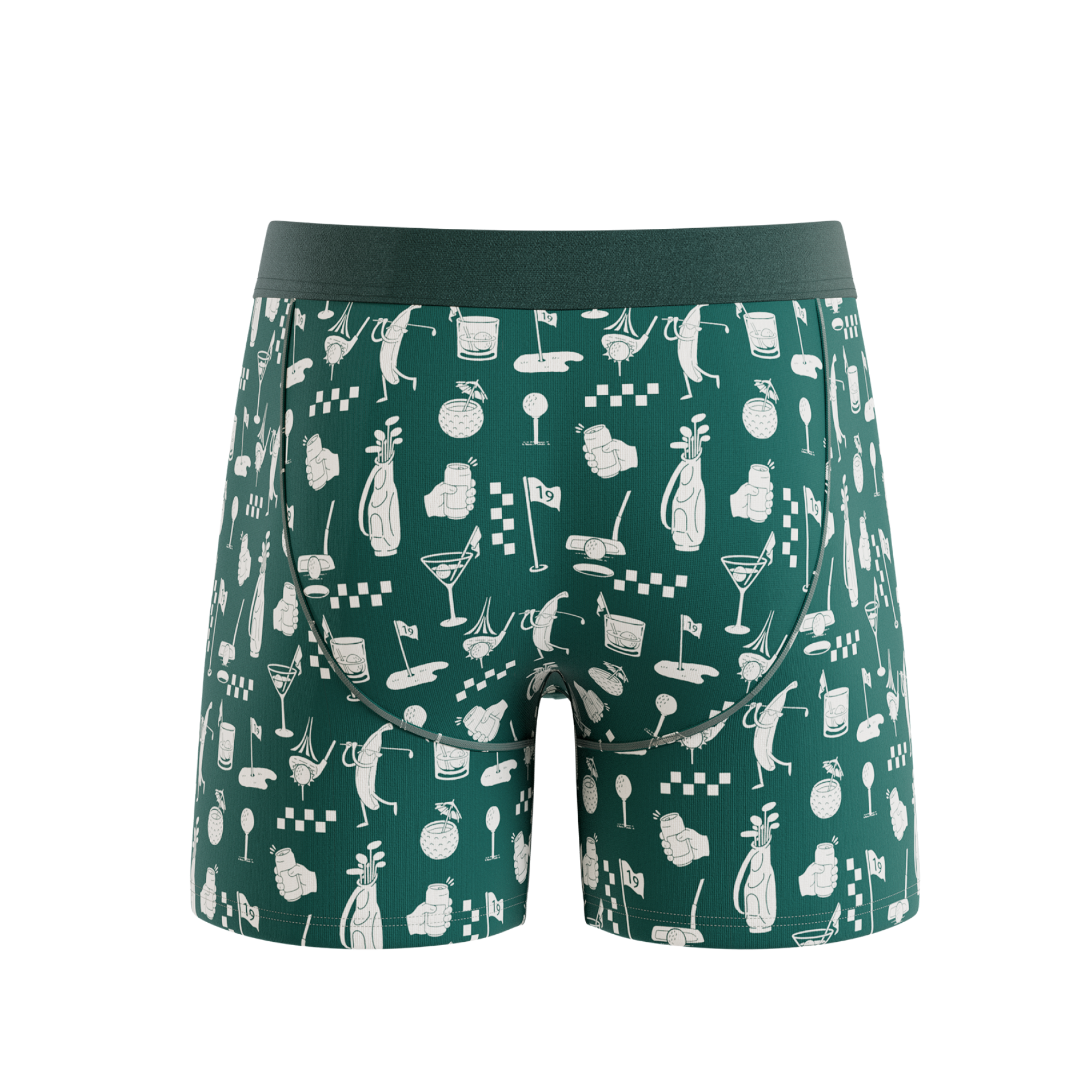 The Mulligan | Green Golf Ball Hammock® Pouch Underwear - Shinesty