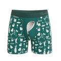 The Mulligan | Green Golf Ball Hammock® Pouch Underwear With Fly - Shinesty