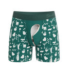 The Mulligan | Green Golf Ball Hammock® Pouch Underwear With Fly - Shinesty