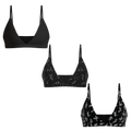 The Must-Haves | Boob Hammock™ Triangle Bralette 3 Pack - Shinesty