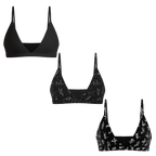 The Must-Haves | Boob Hammock™ Triangle Bralette 3 Pack - Shinesty