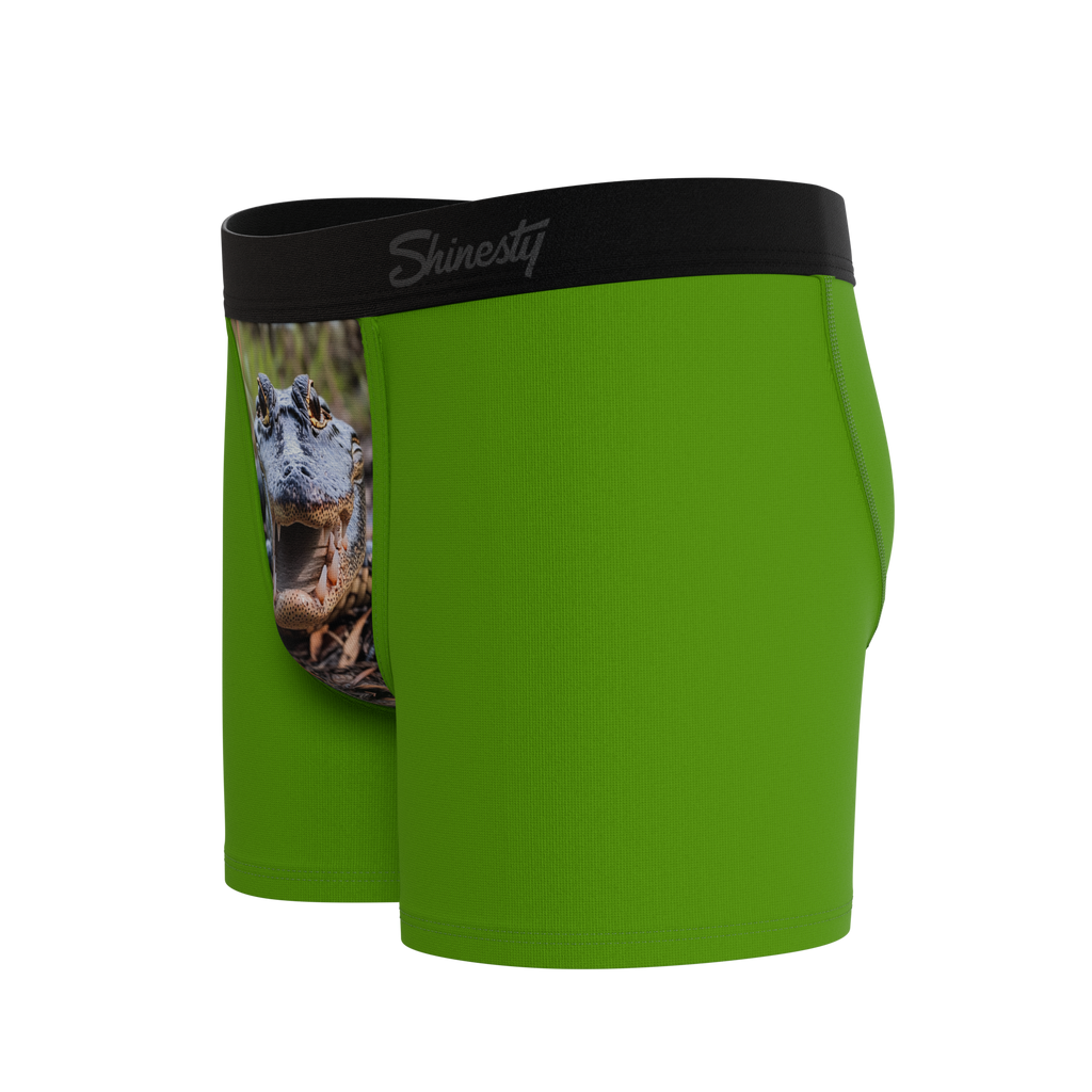 The Nano Gator | Alligator Youth Boxer Briefs - Shinesty