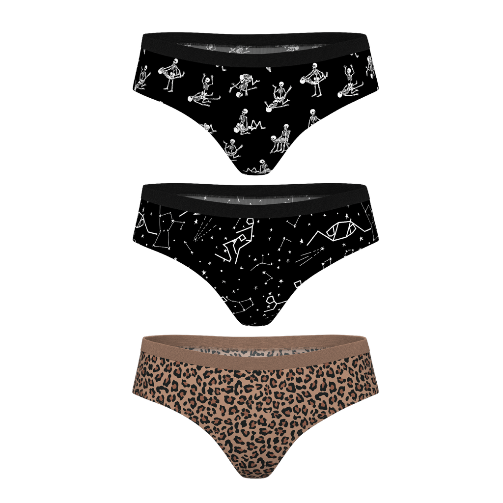 The Naughty Bests | Cheeky Underwear 3 Pack - Shinesty