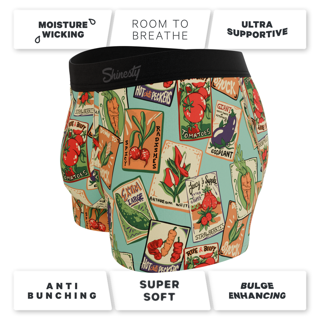 The Need For Seed | Seed Packet Ball Hammock® Pouch Trunks Underwear - Shinesty