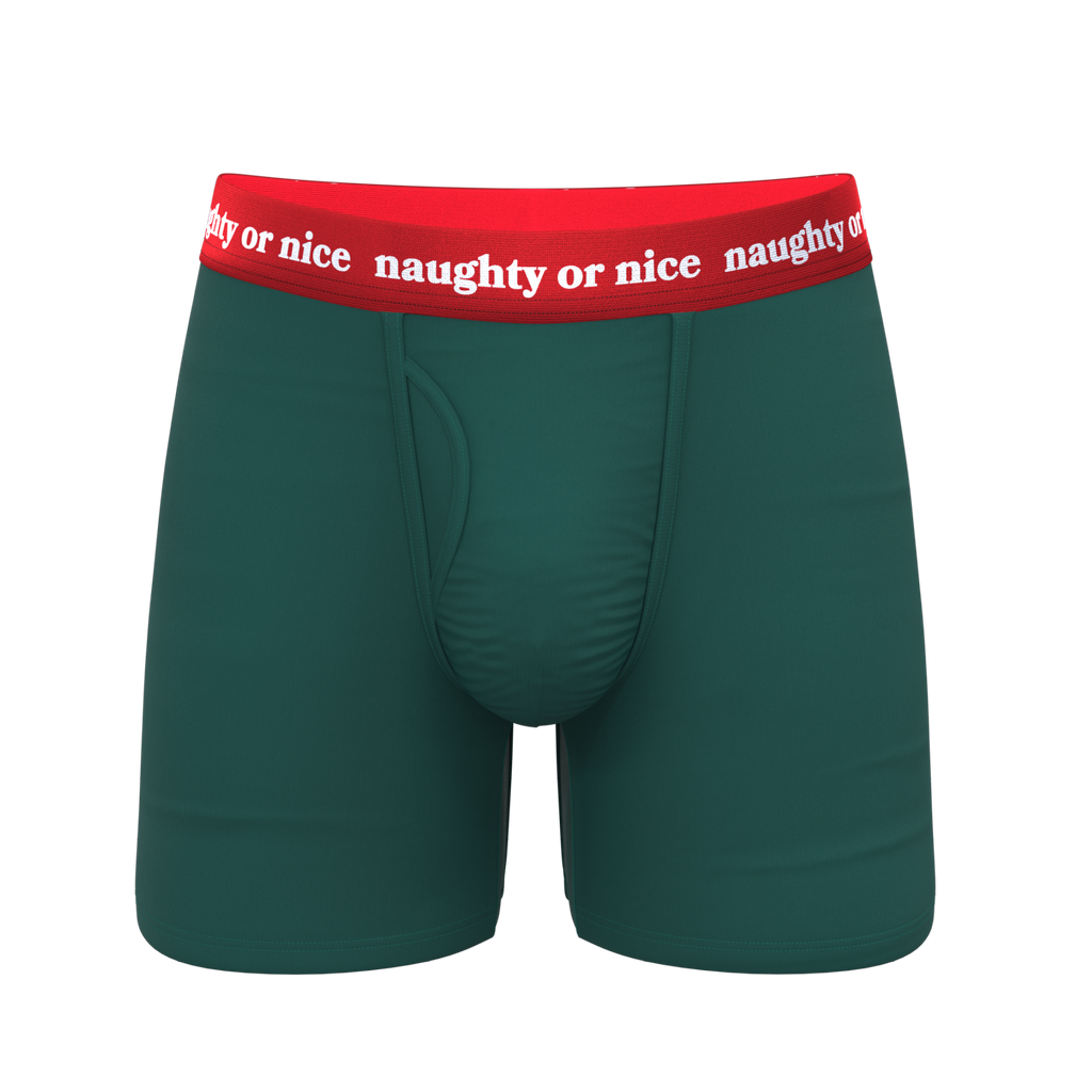 The Nice List | Flirty Waistband Ball Hammock® Pouch Underwear With Fly - Shinesty