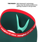 The Nice List | Flirty Waistband Ball Hammock® Pouch Underwear With Fly - Shinesty